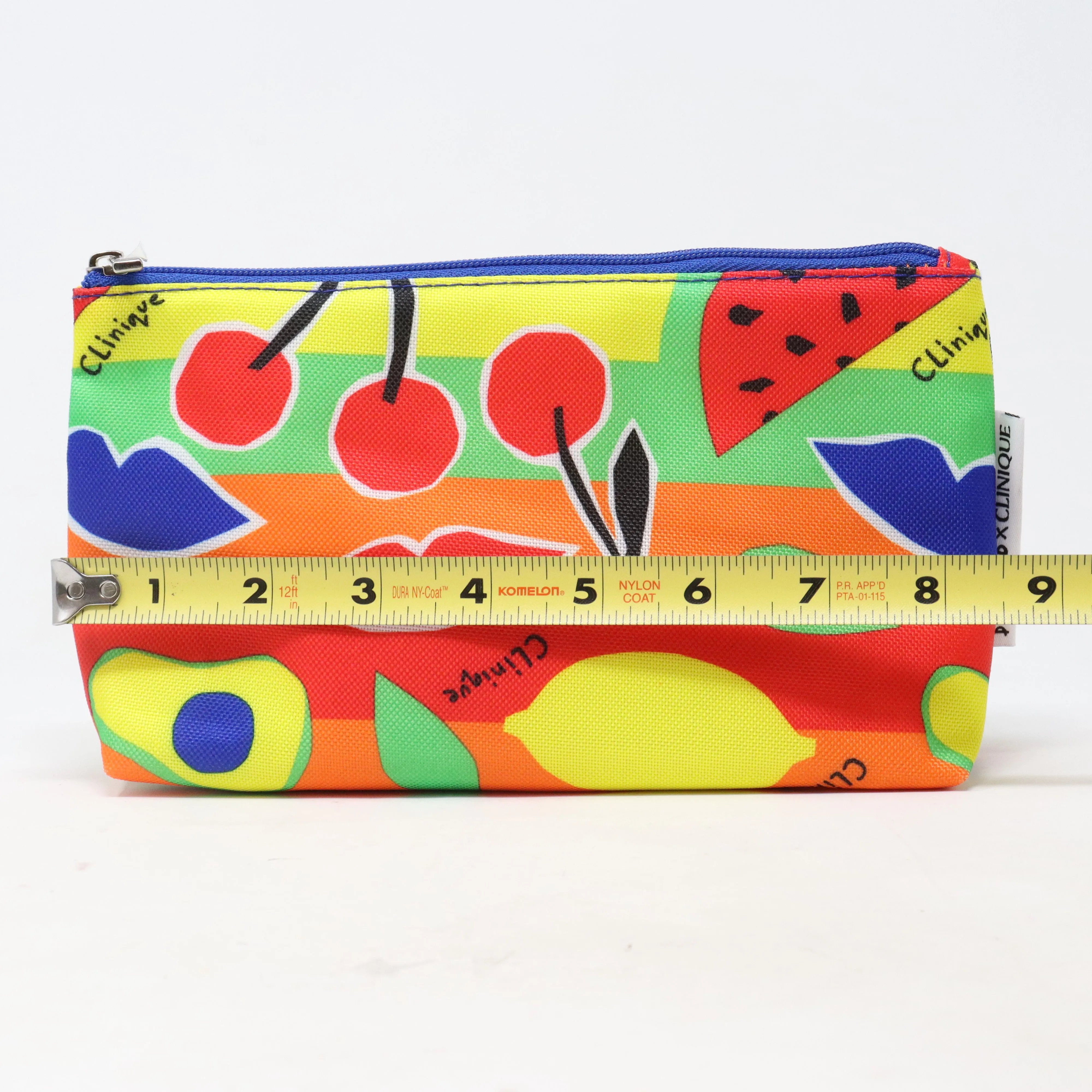 Clinique X Donald Multi-Color Cosmetic Bag  / New