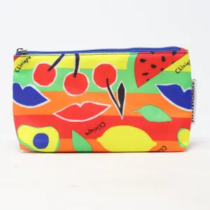 Clinique X Donald Multi-Color Cosmetic Bag  / New