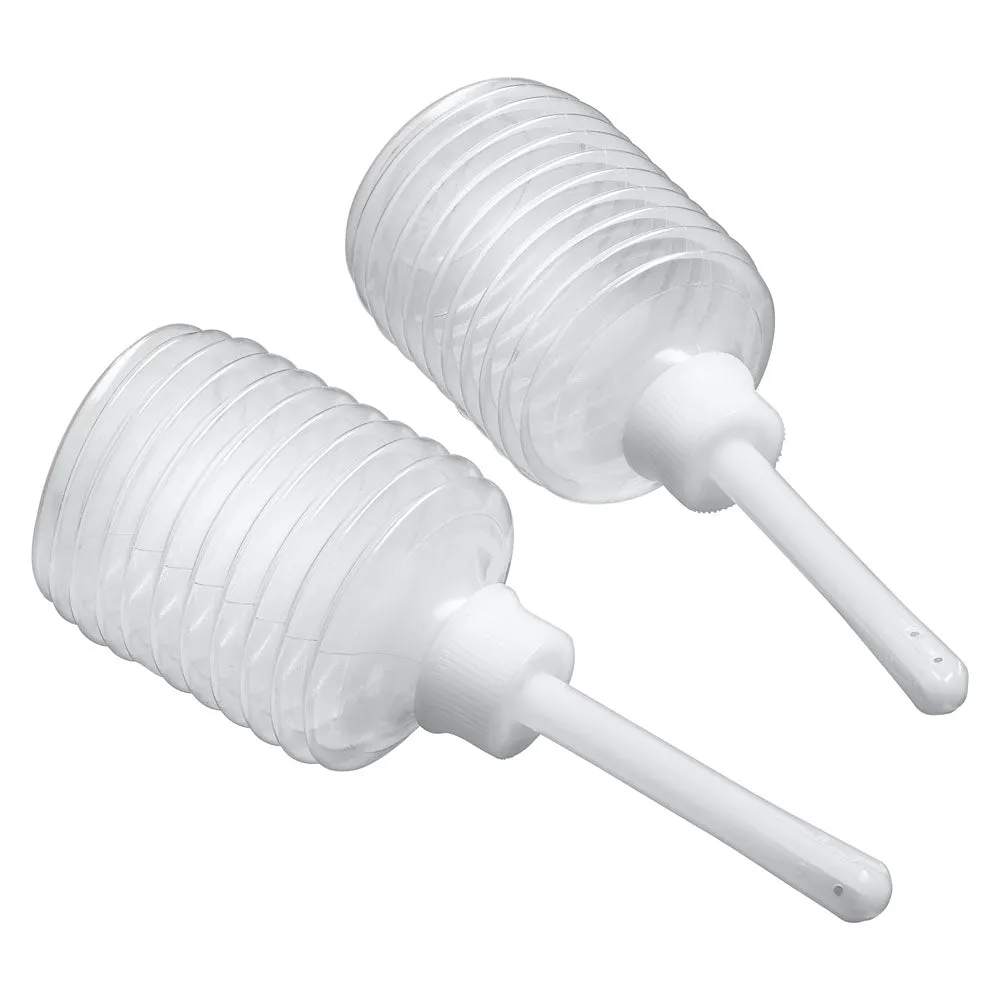 Cloud 9 Fresh and Portable Anal Enema Douche Squeeze Bulb 2 Pack 3.3oz