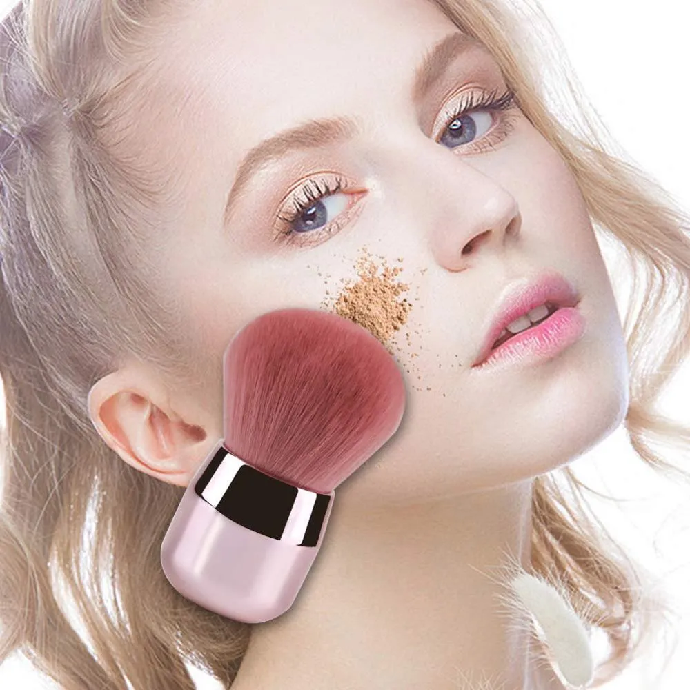 Colorful Kabuki Makeup Brush