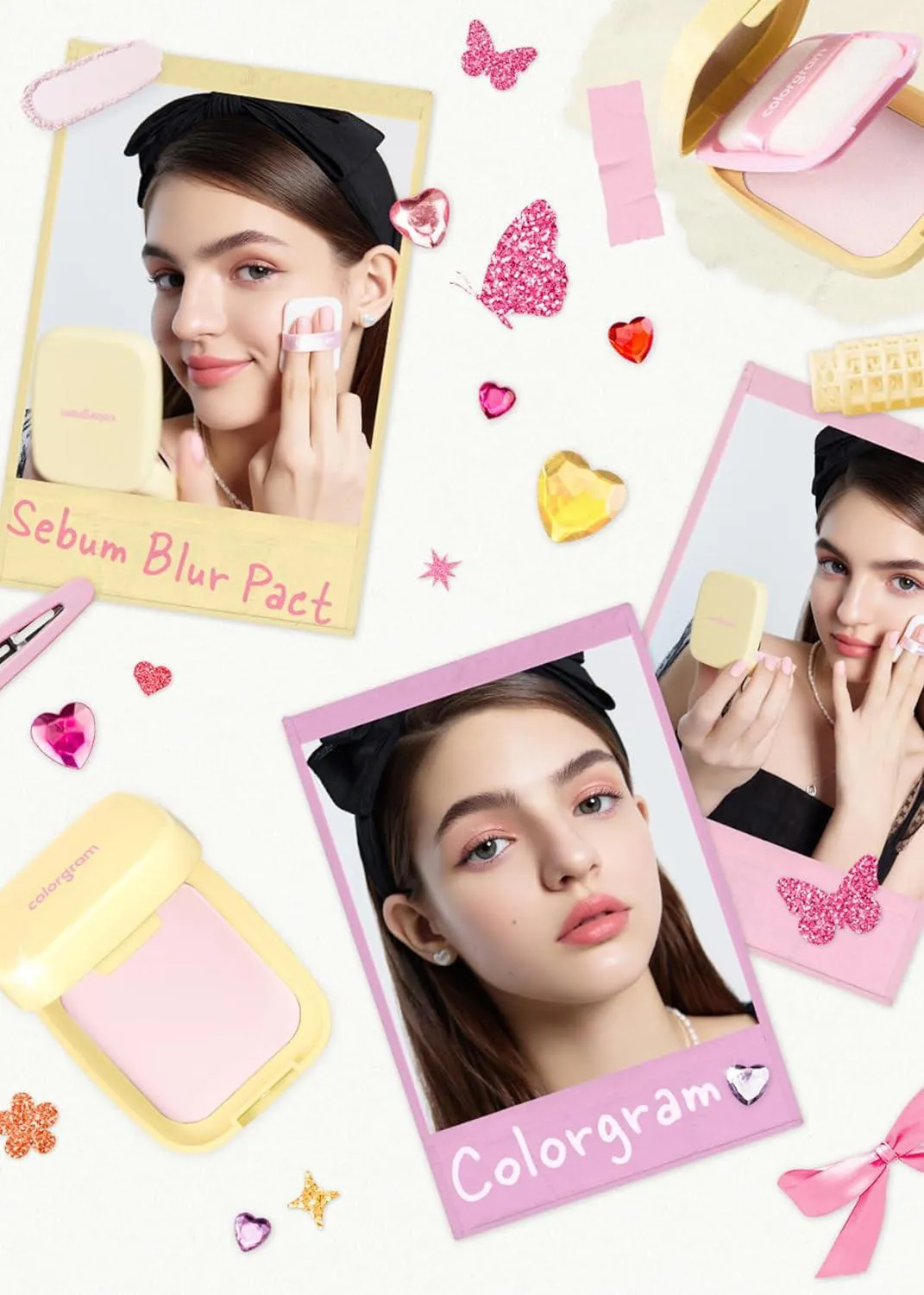 Colorgram Sebum Retouching 韩国Colorgram哑光细腻定妆粉饼 6.5g
