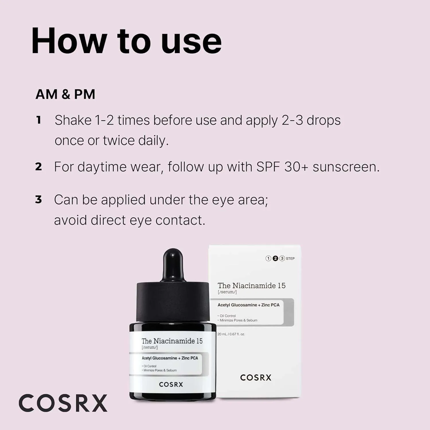 Cosrx The Niacinamide 15 Serum 0.67oz/20ml
