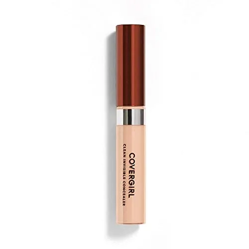 COVERGIRL Clean Invisible Concealer, Light 125, 0.32 Fl Oz, 2 Count