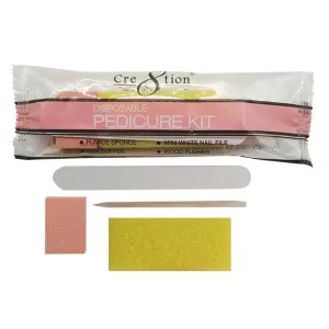 Cre8tion Disposable Pedicure Kit E, 19433, CASE (Packing: 300 sets/case)