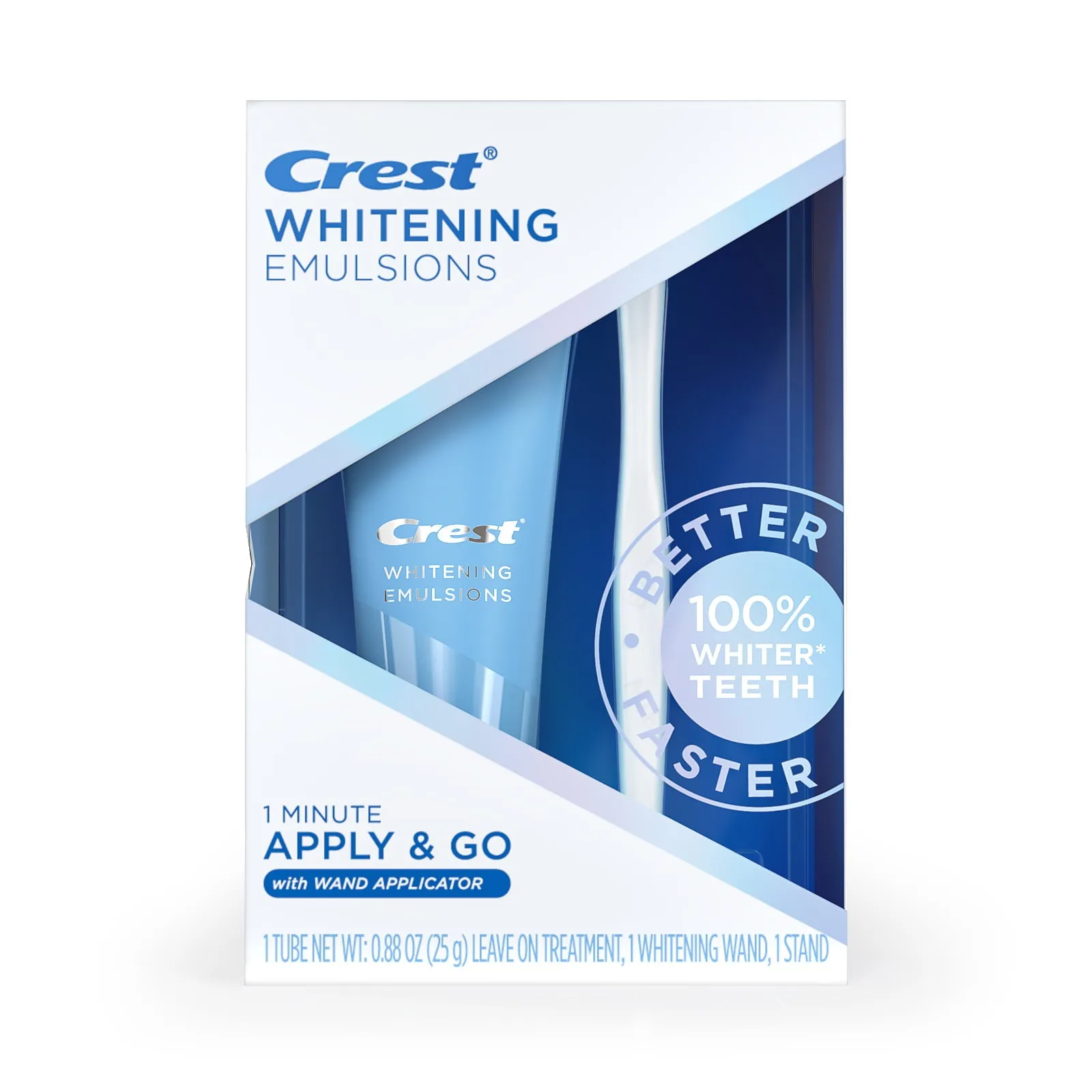 Crest Whitening Emulsions with Wand Applicator, Leave-on Teeth Whitening Treatment