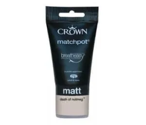 Crown Vinyl Matt Dash Of Nutmeg - 40Ml