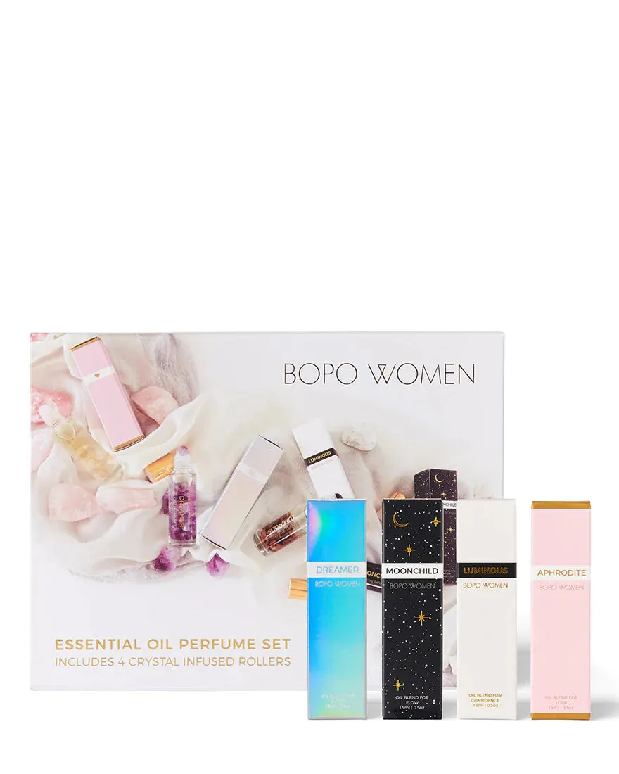 CRYSTAL PERFUME ROLLER GIFT SET