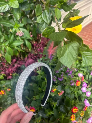 Crystal Puff Headband |   Colors