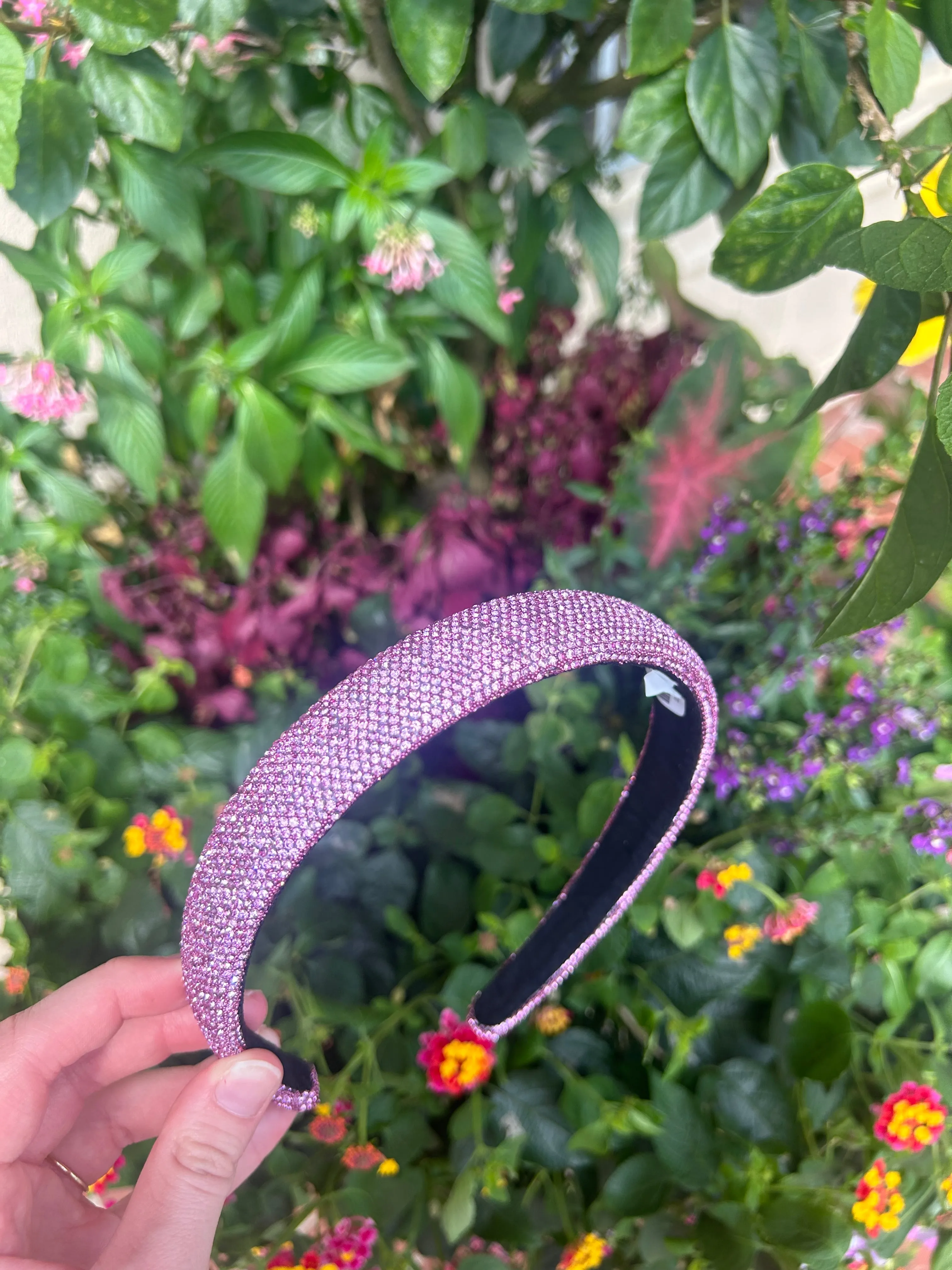 Crystal Puff Headband |   Colors