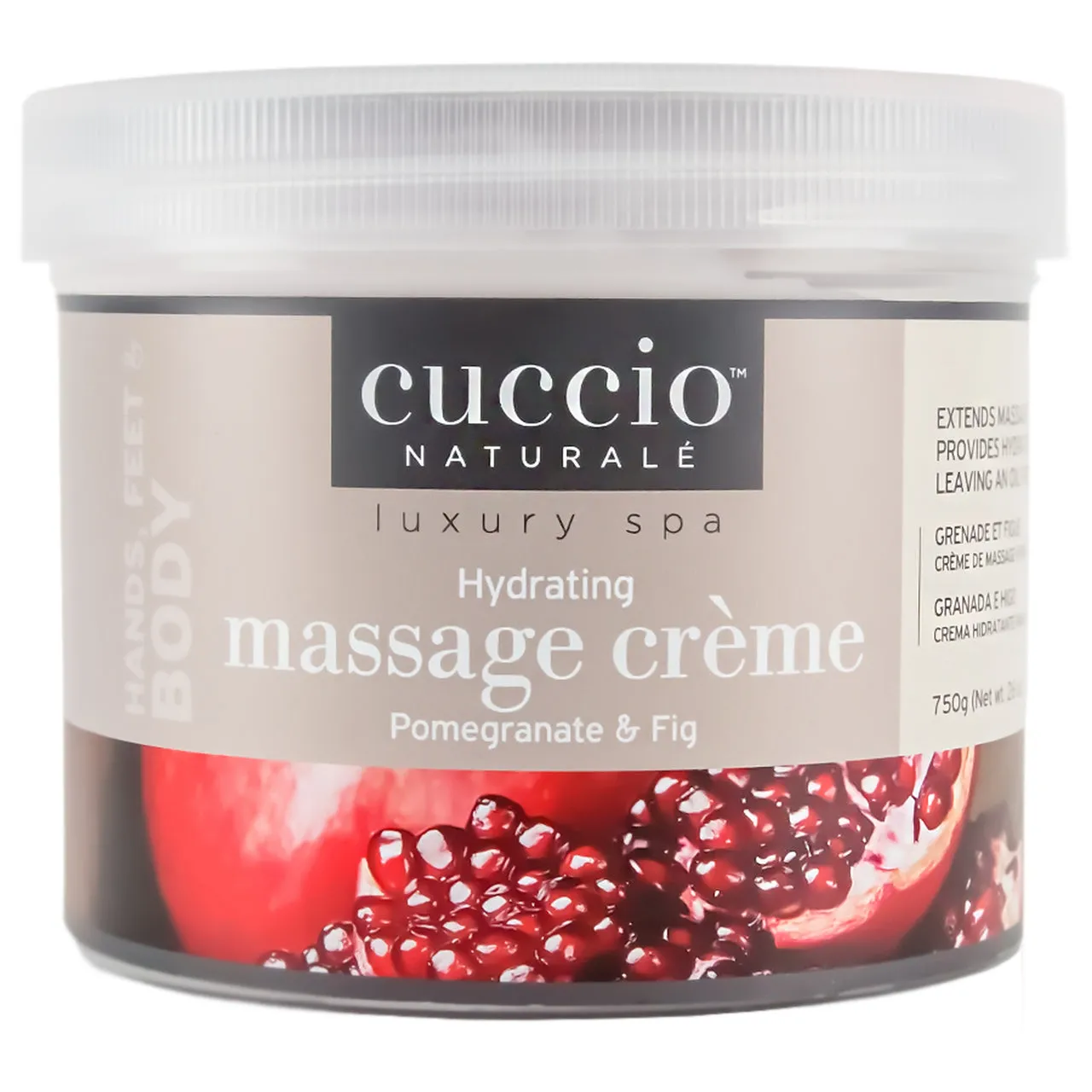 CUCCIO HYDRATING MASSAGE CREME POMEGRANATE & FIG 26OZ
