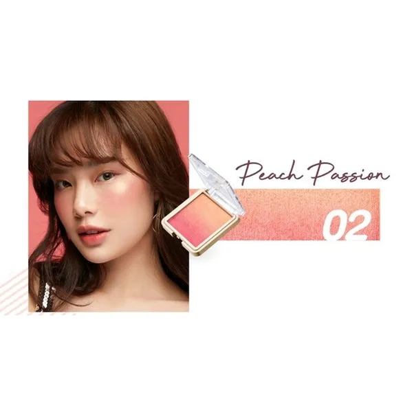 Cute Press Water Proof & Long Lasting Ombre Blush 5G 02 (Thai)