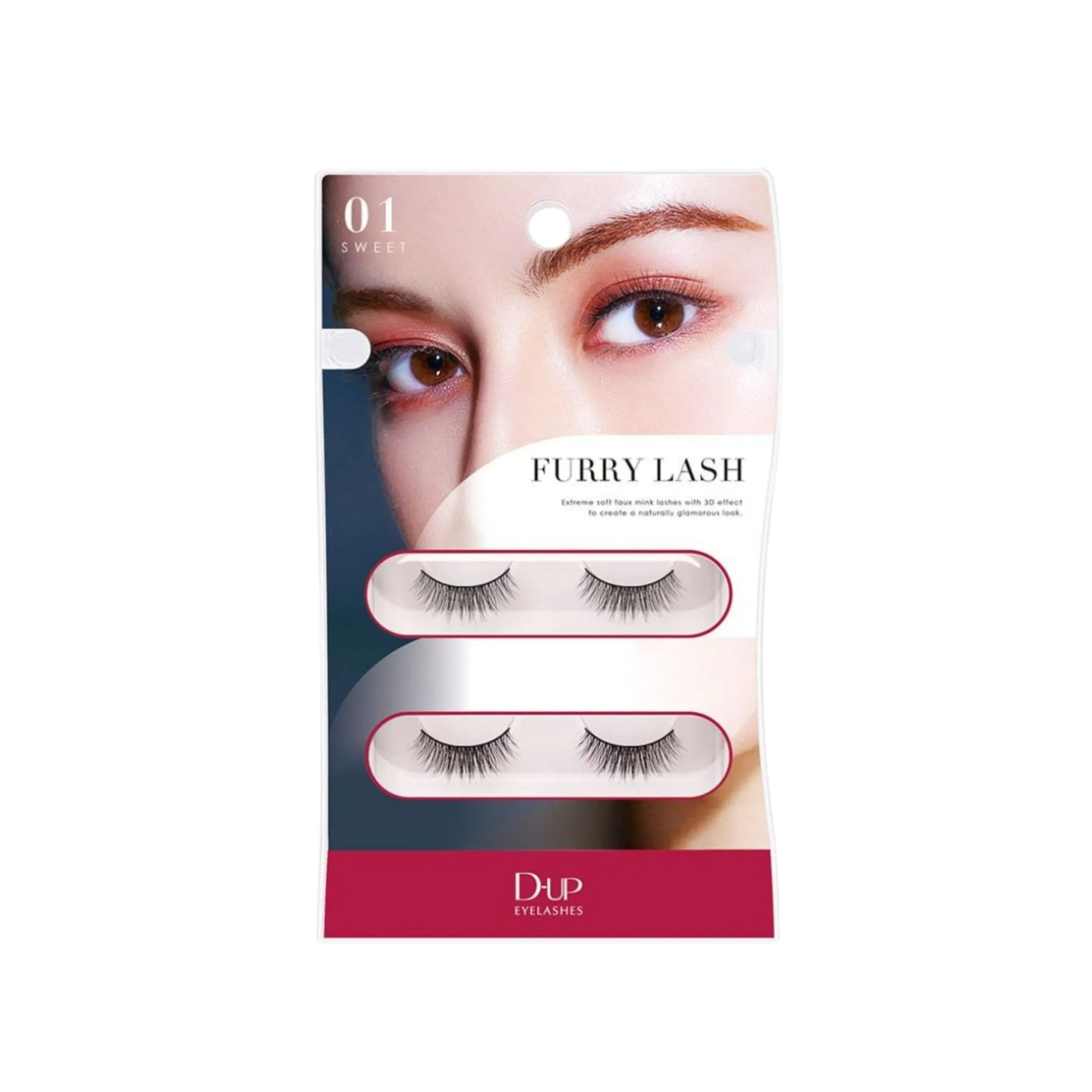 D-up Eyelashes Furry Lash #01 - #05