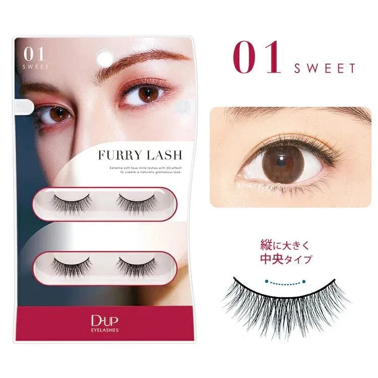 D-up Eyelashes Furry Lash #01 - #05