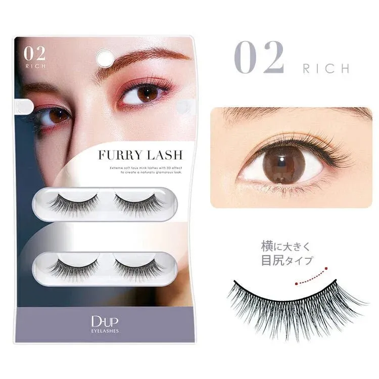 D-up Eyelashes Furry Lash #01 - #05