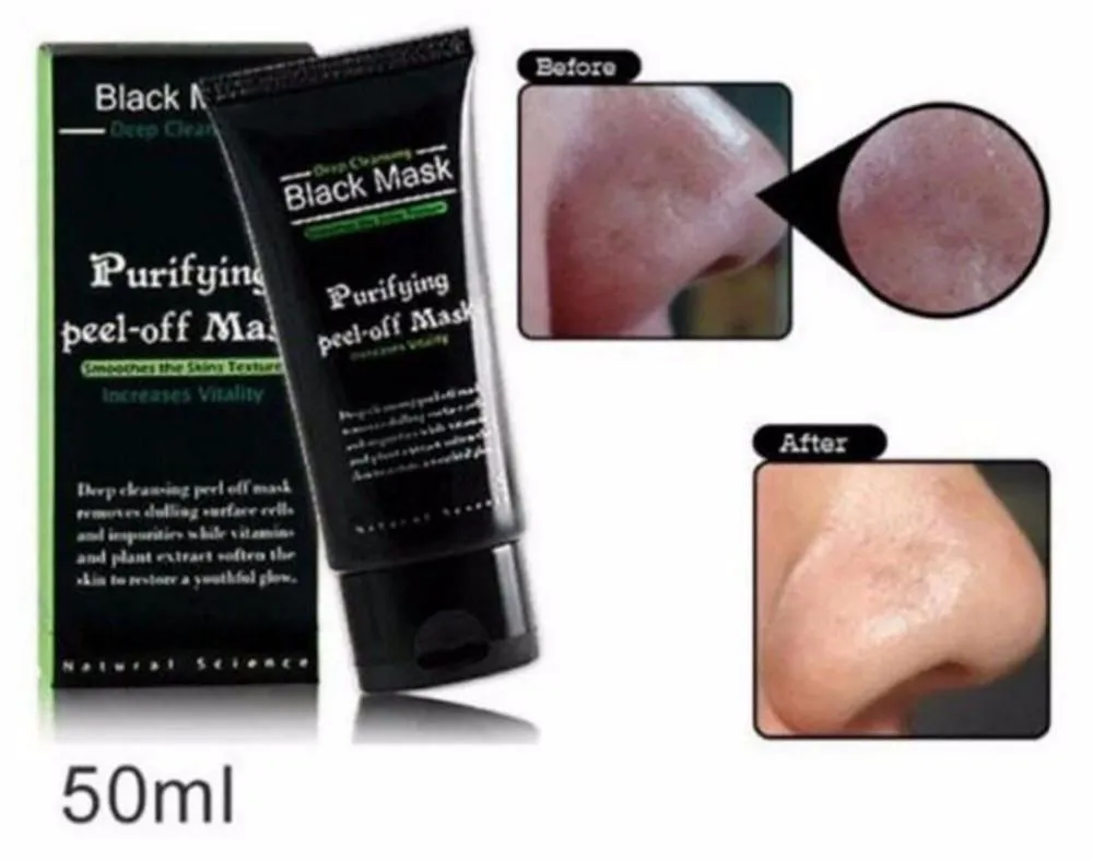 Deep Cleansing Purifying Peel Off Black Facial Mask