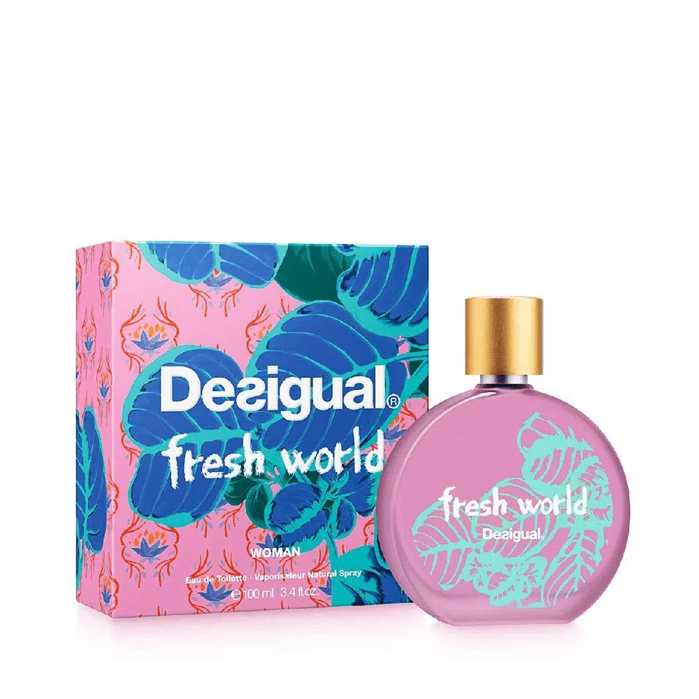 Desigual Fresh World Edt Mujer 100Ml