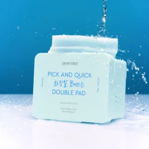 DEWYTREE PICK & QUICK Makeup Boosting Double Pad 100 Pads