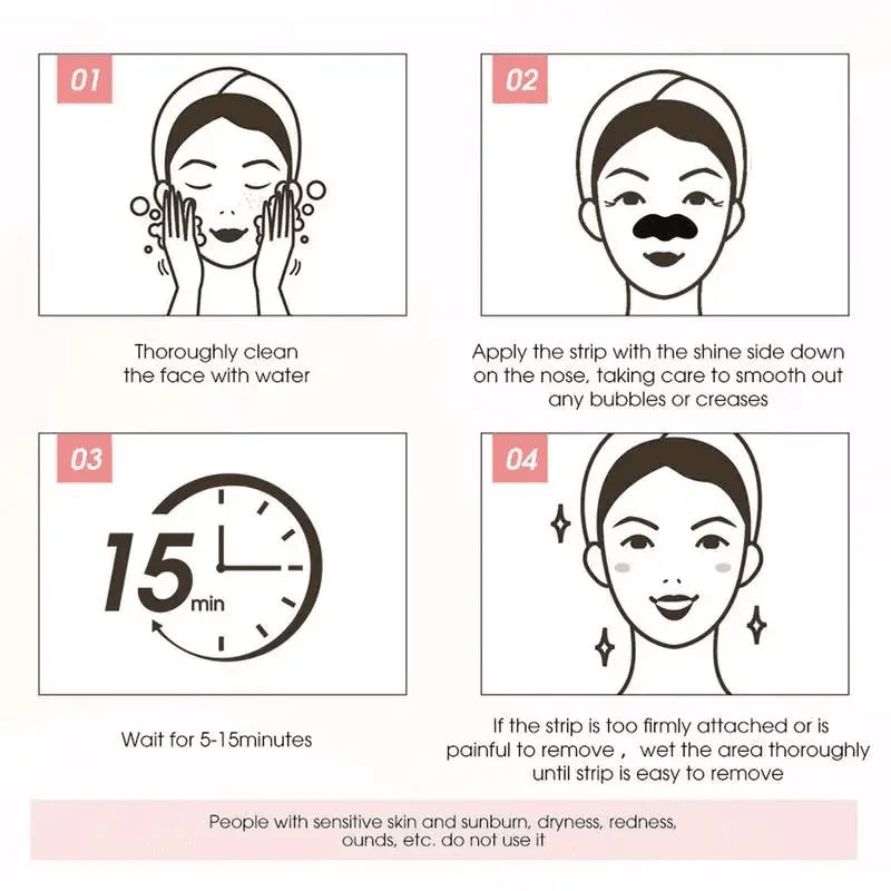 Disunie Removes Blackhead Nose Mask - 10Pcs
