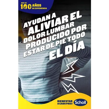 Dr In Balance Lumbar Insoles, Size T/S (37-39.5 inches), Scholl