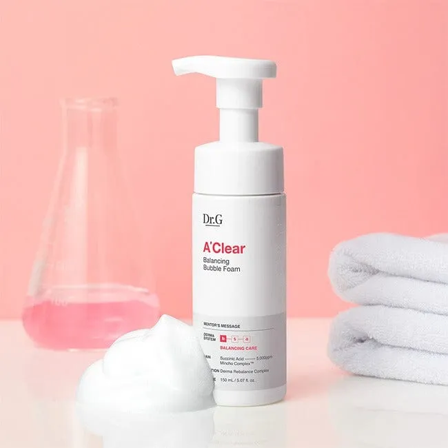 DR.G A'CLEAR BALANCING BUBBLE FOAM (150ML)