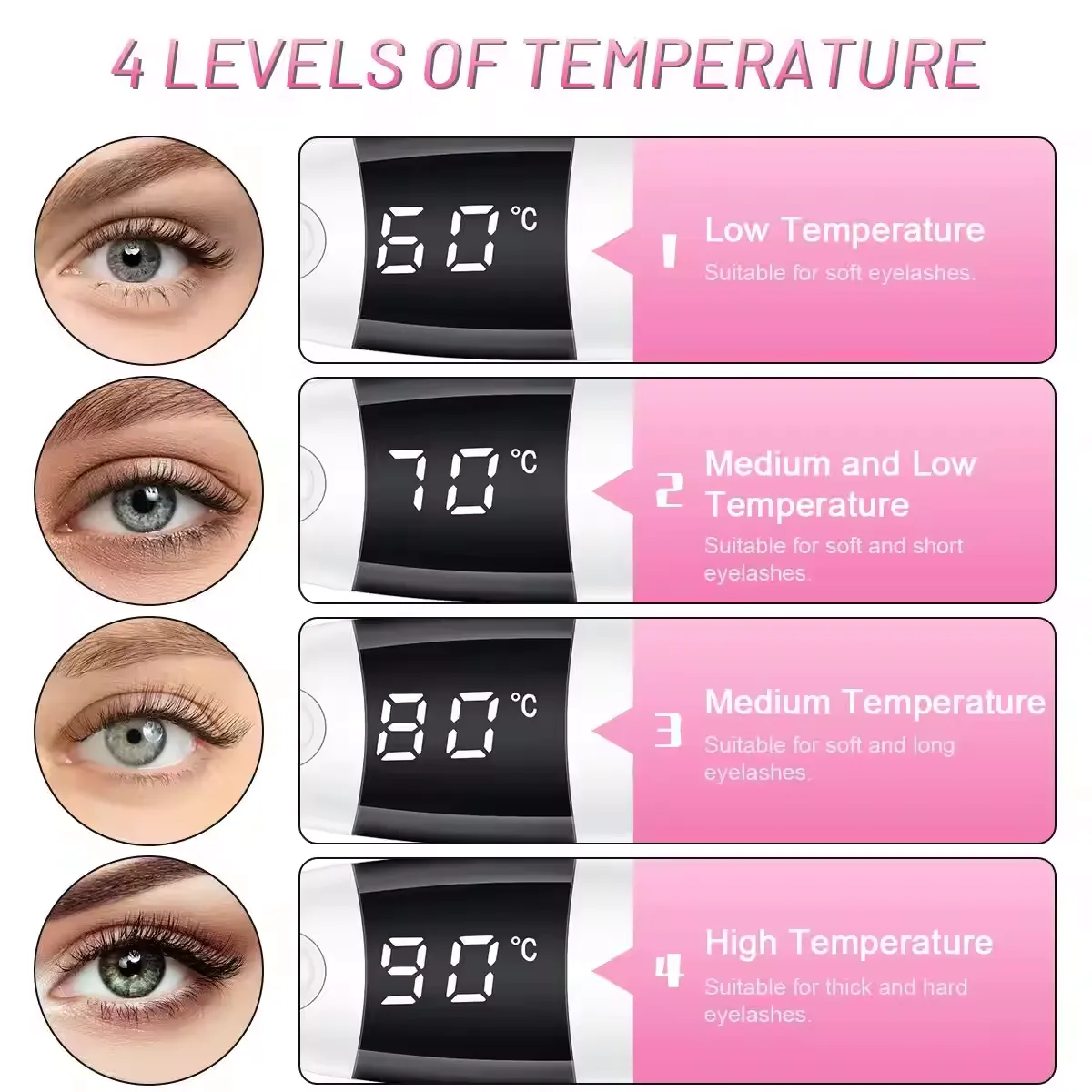 electric eyelash curler - eyelash curler - rechargeable eyelash curler