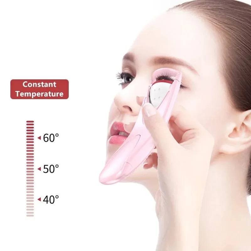 Electric Eyelash Heated Curler - Long-Lasting Curl, Eye Lash Perm