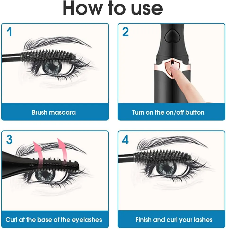 Electric Heated Eyelash Curler