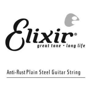 Elixir 13010 Anti-Rust Plated Plain Steel .010 Single String
