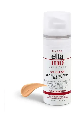 EltaMD UV Clear Broad-Spectrum SPF 46 1.7 oz Acne-Prone Skin, Oil-free, Mineral-Based Zinc Oxide Formula