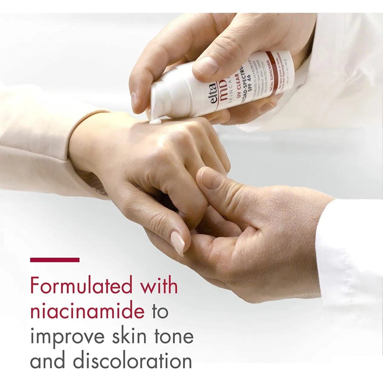 EltaMD UV Clear Broad-Spectrum SPF 46 1.7 oz Acne-Prone Skin, Oil-free, Mineral-Based Zinc Oxide Formula