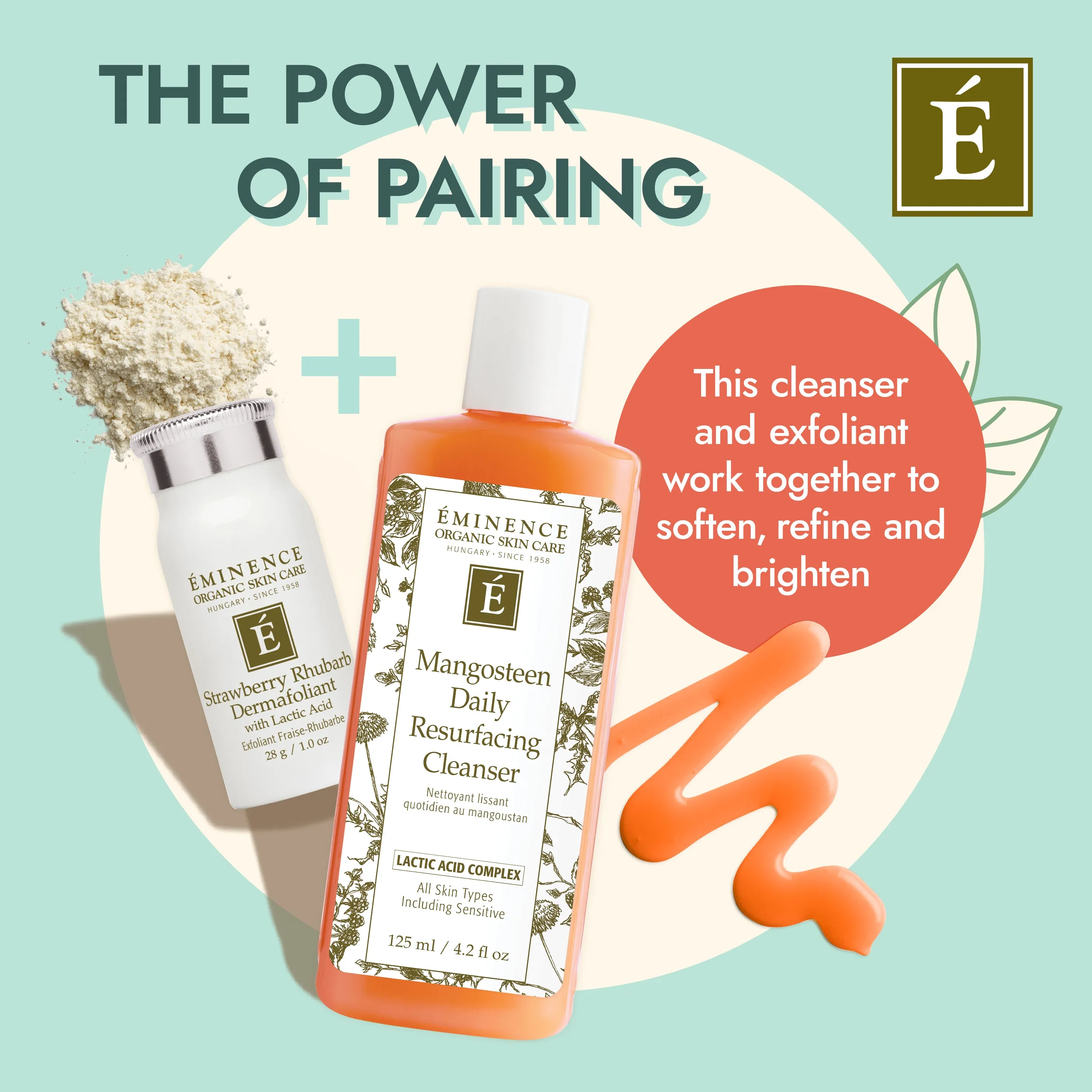 Eminence Organics Cleanse & Glow Gift Set (Limited Edition)