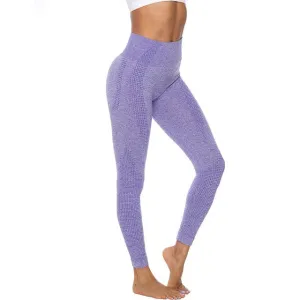 Essential Seamless Contour Leggings - Purple