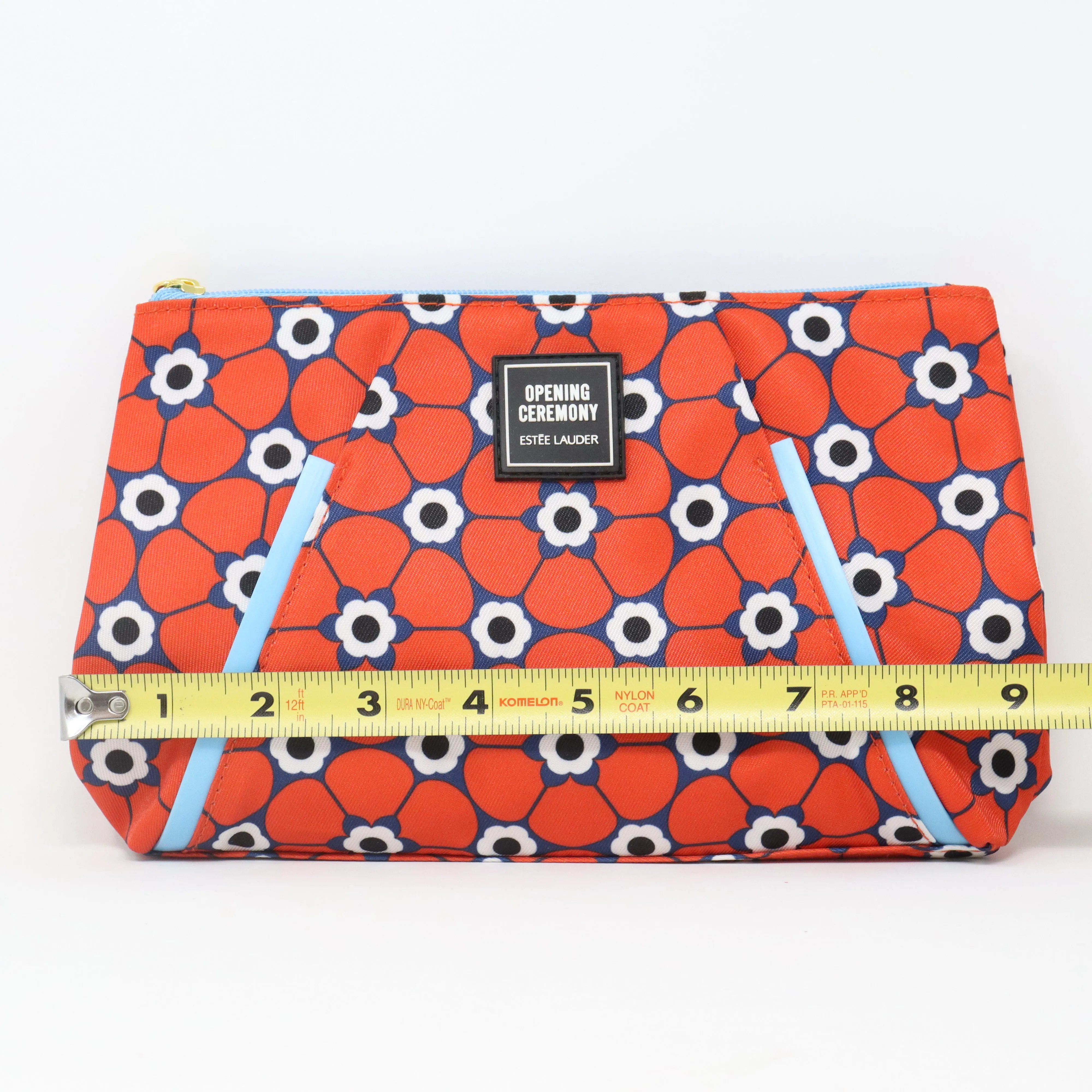 Estee Lauder Opening Ceremony Red And Blue Cosmetic Bag  / New