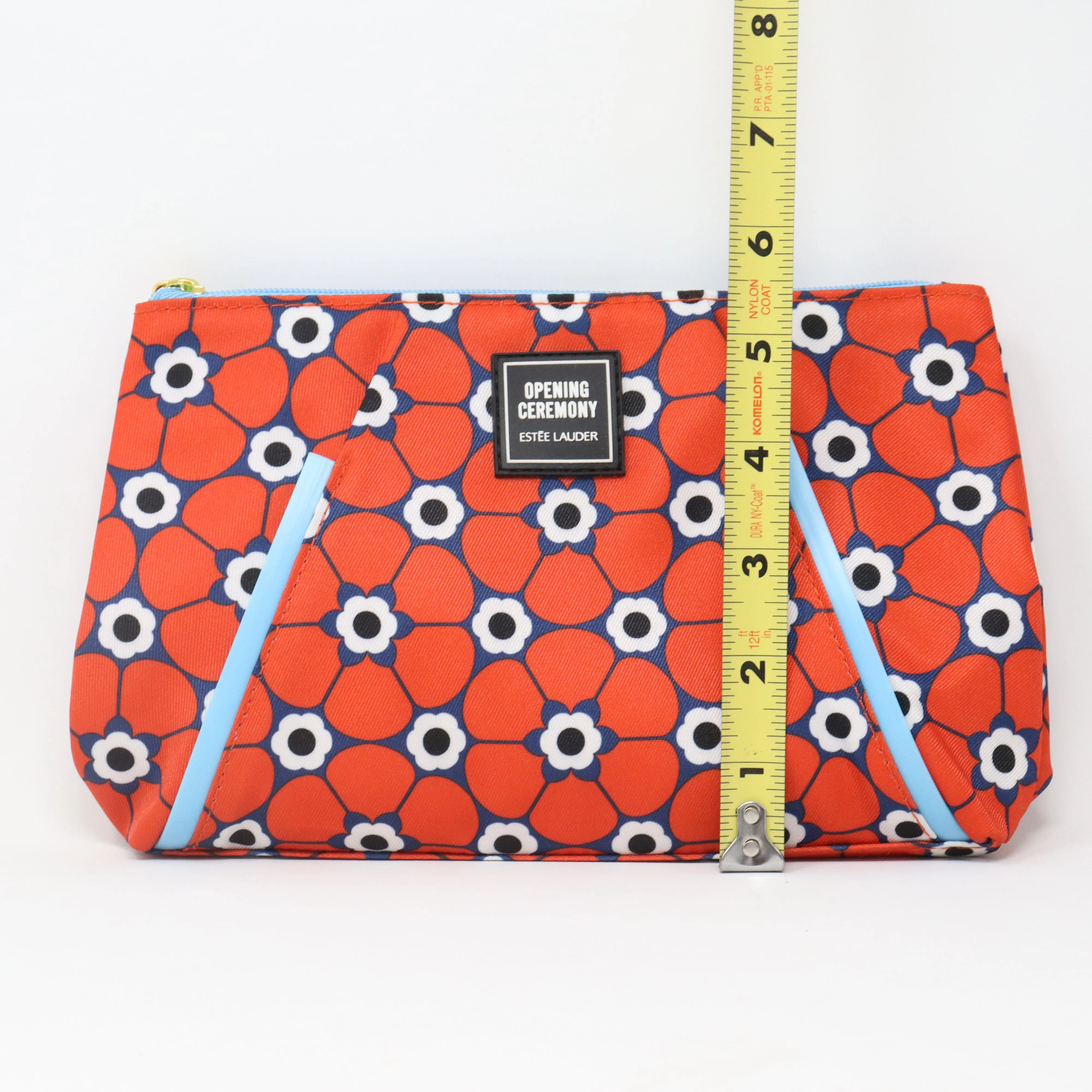 Estee Lauder Opening Ceremony Red And Blue Cosmetic Bag  / New