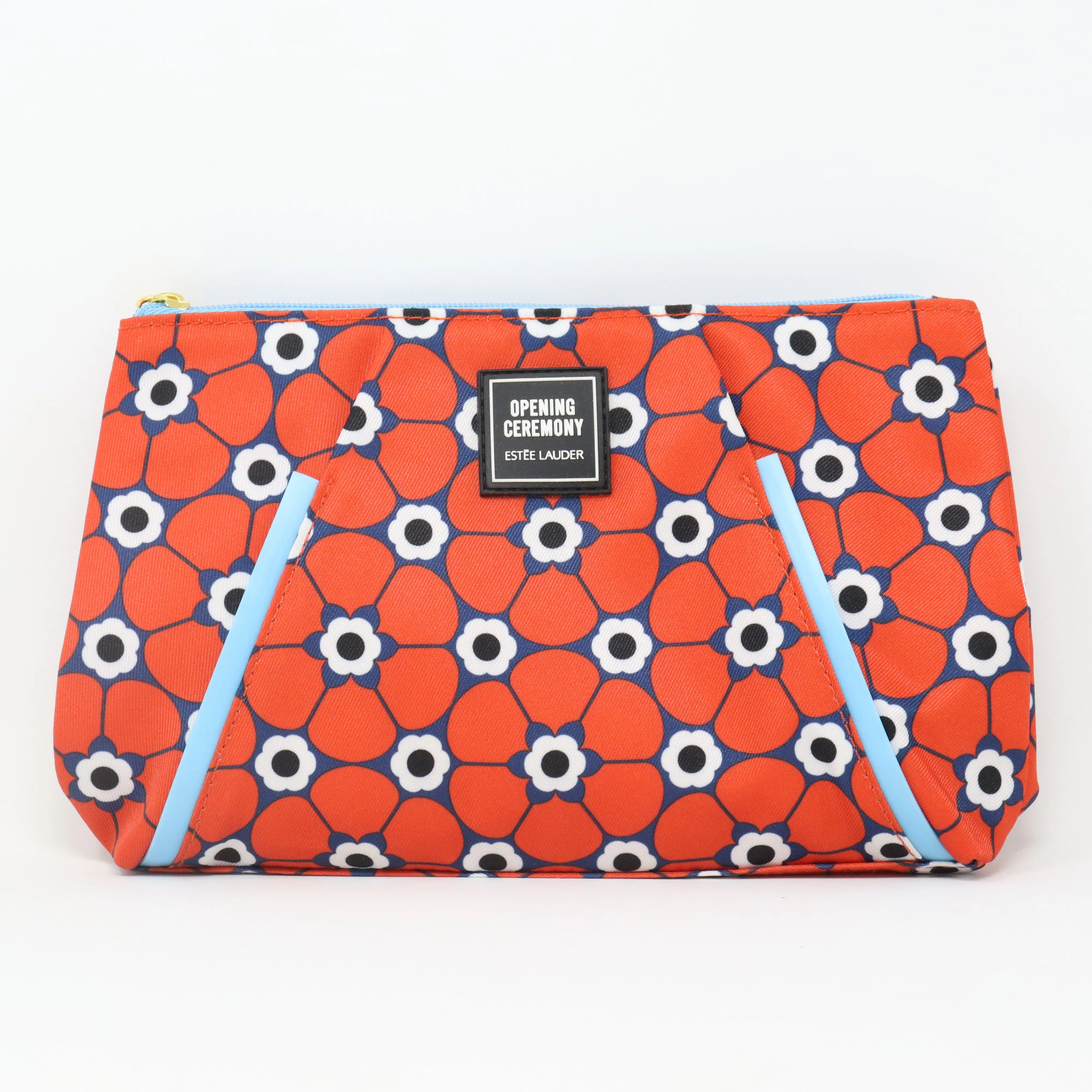 Estee Lauder Opening Ceremony Red And Blue Cosmetic Bag  / New