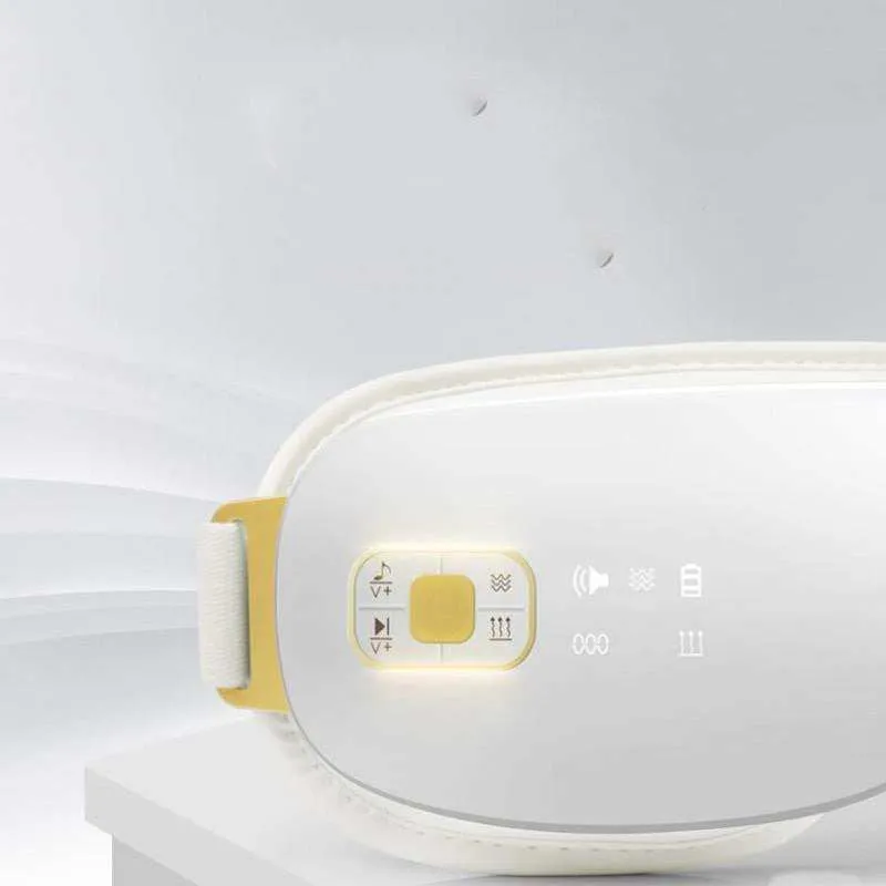 Eye Massager with Heat, Compression Meditation Music, Eye Therapy Massager for Relieve Eye Strain Dark Circles Eye Bags Dry Eye Improve Sleep