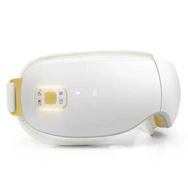 Eye Massager with Heat, Compression Meditation Music, Eye Therapy Massager for Relieve Eye Strain Dark Circles Eye Bags Dry Eye Improve Sleep