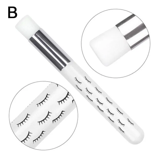 Eyelash Cleaning Brush Extensions Applicator Nose Brushes Eyelash Cleaning Washing Bottle Skin Care Makeup Tool Eyebrow Brush