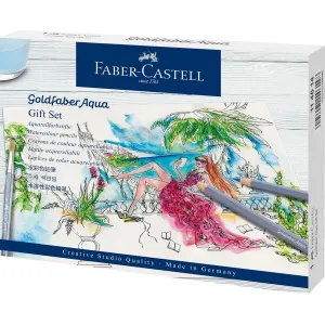 Faber-Castell Goldfaber Aqua Watercolour Pencil Gift Set [Pre-Order]