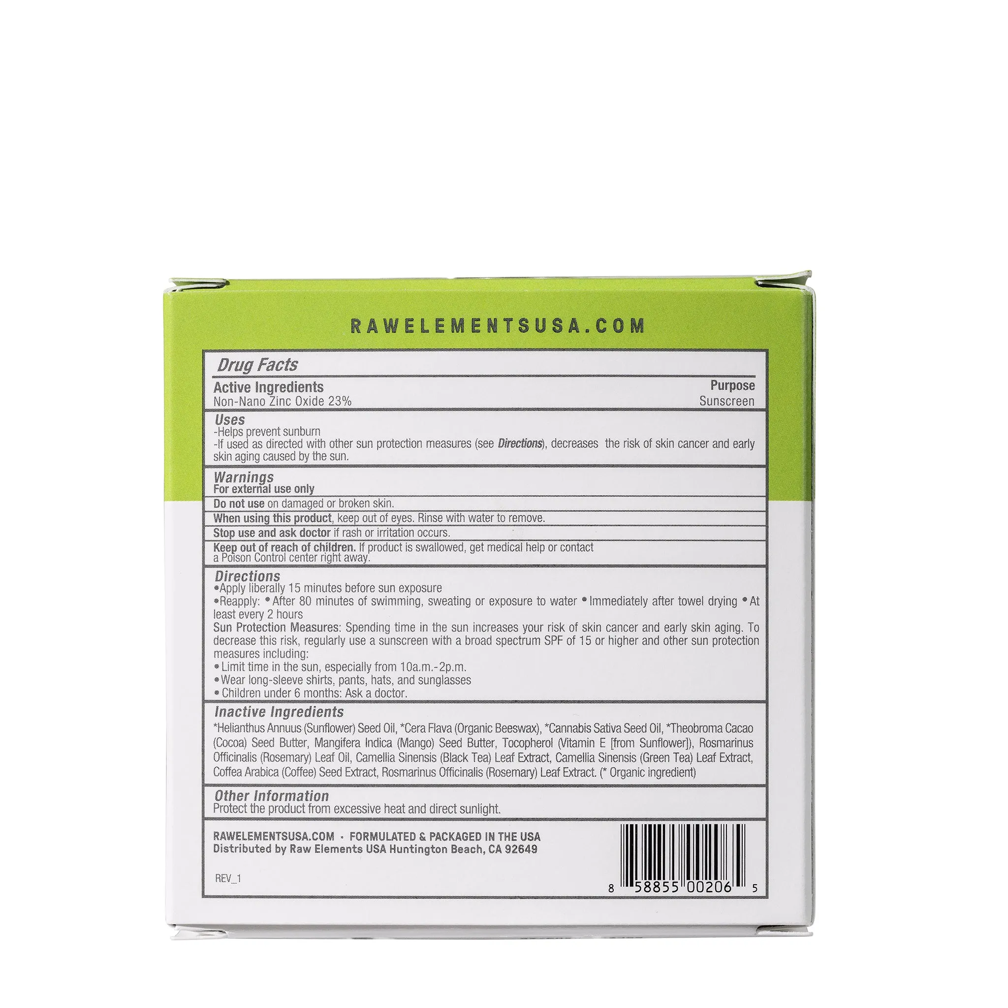FACE   BODY TIN SPF 30 *Plastic Free*