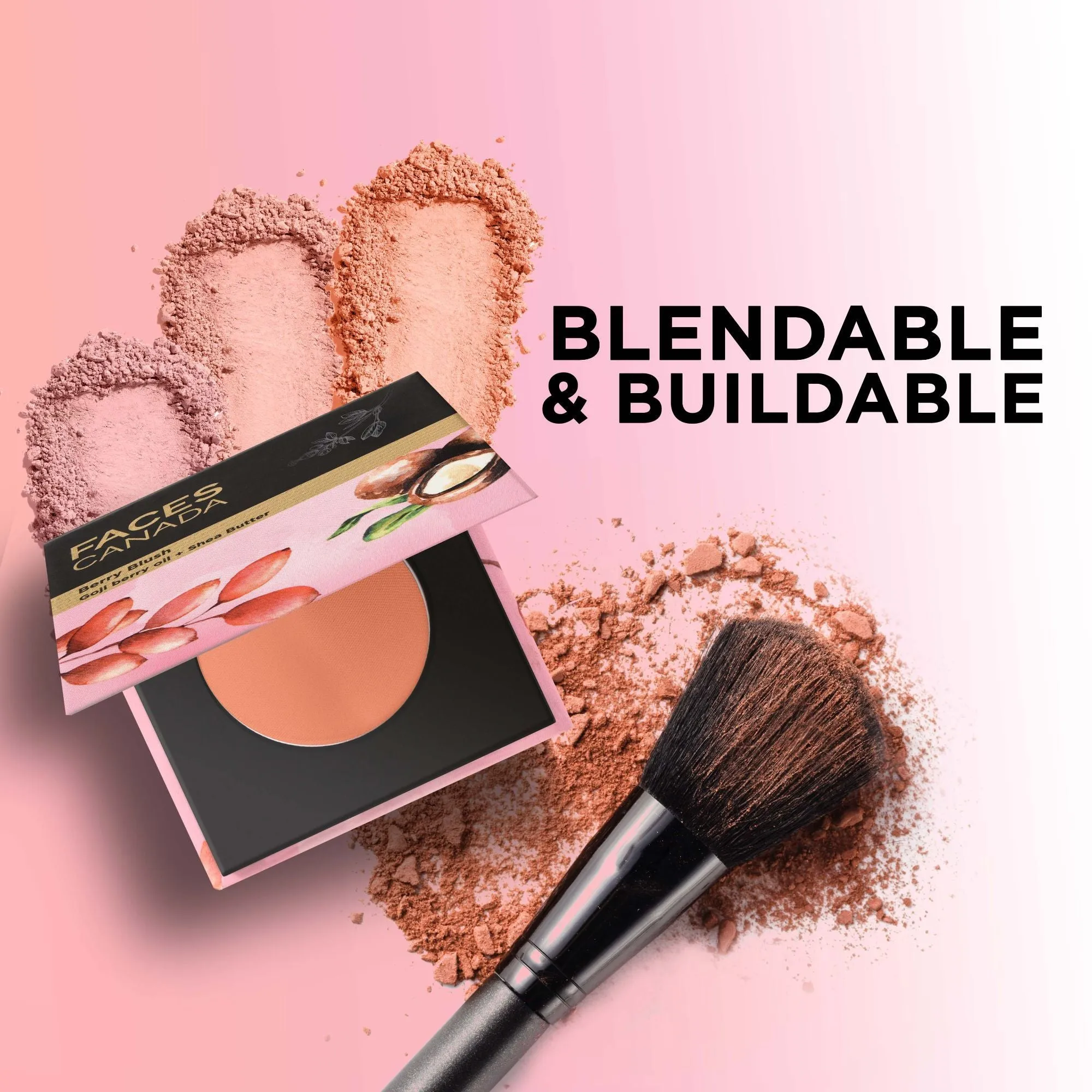 Faces Canada Berry Blush | Peach | Mattifying & Long Lasting| Lightweight| Call me honey Core Range Peach Core Range