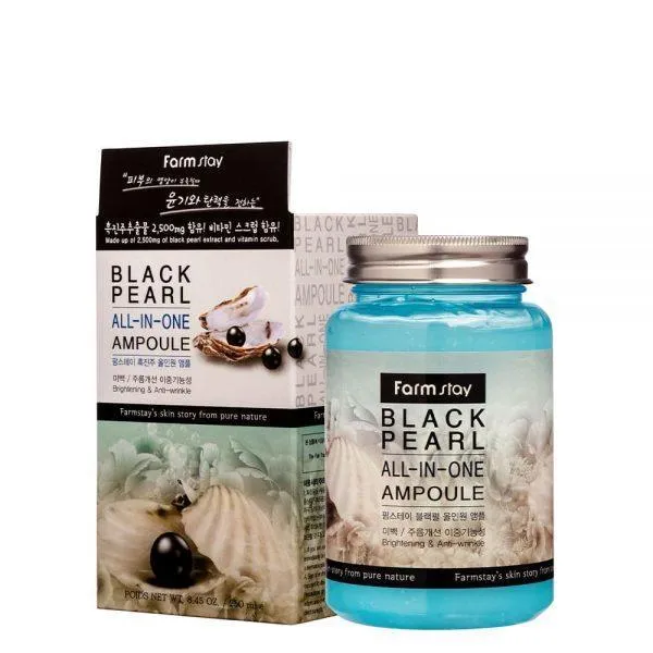[Farmstay] Black Pearl All-In-One Ampoule 250ml
