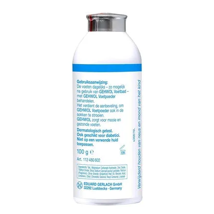 Foot Powder 3.5 oz, Gehwol