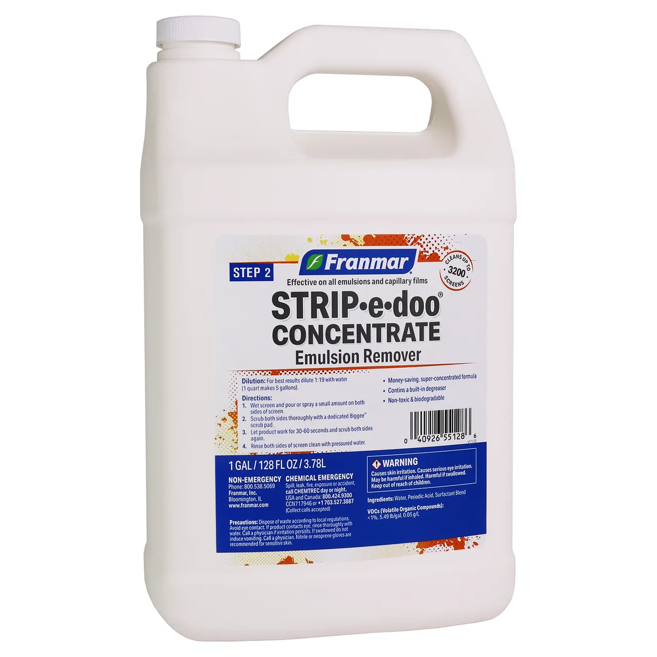 Franmar Emulsion Remover - Strip-e-doo - Concentrate 1:19