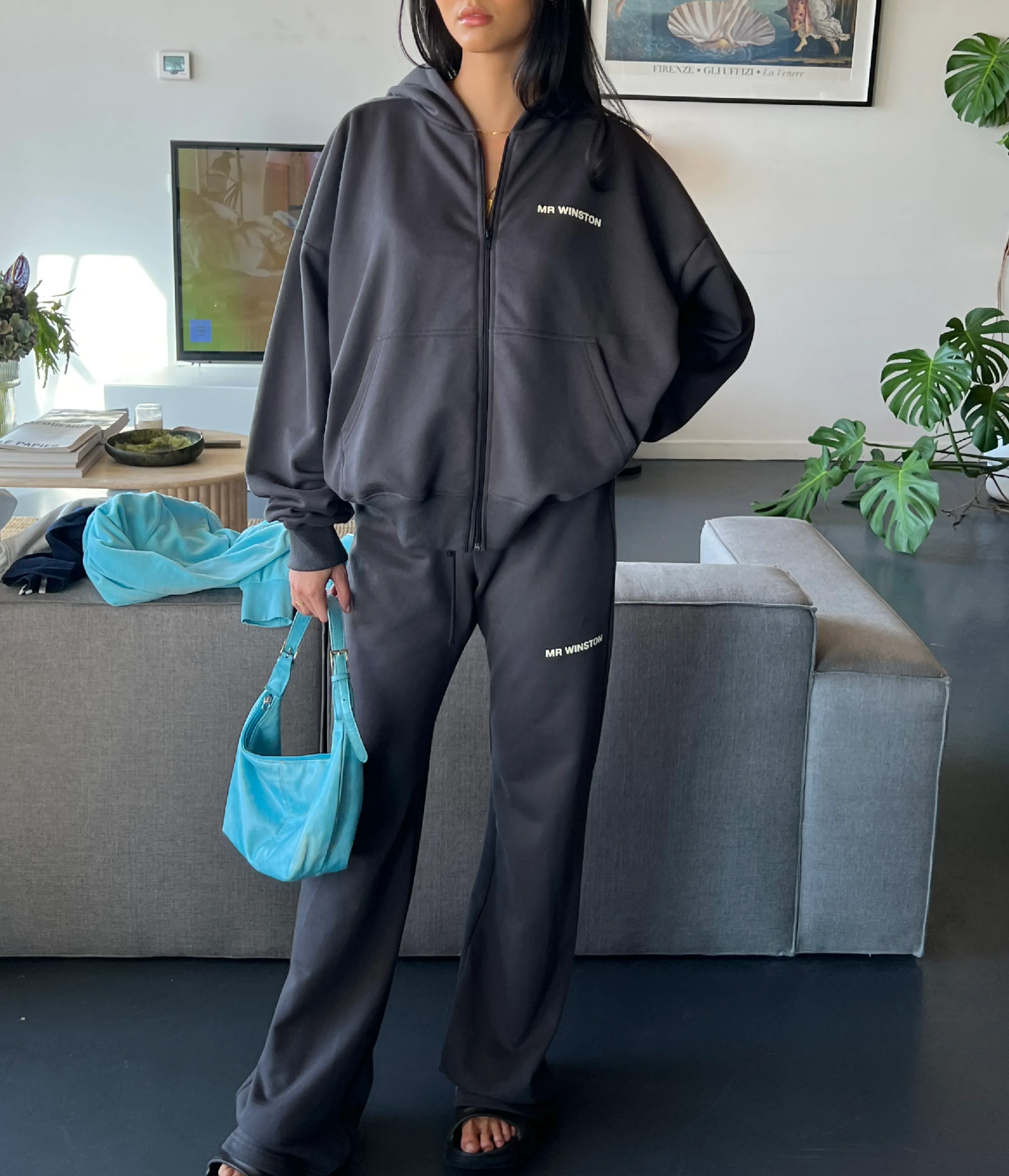 French Terry Zip Puff