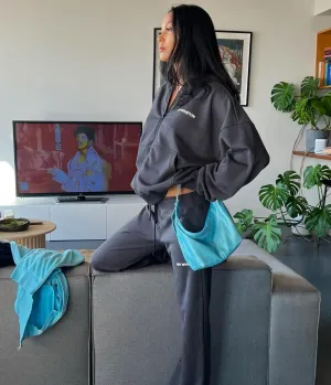 French Terry Zip Puff