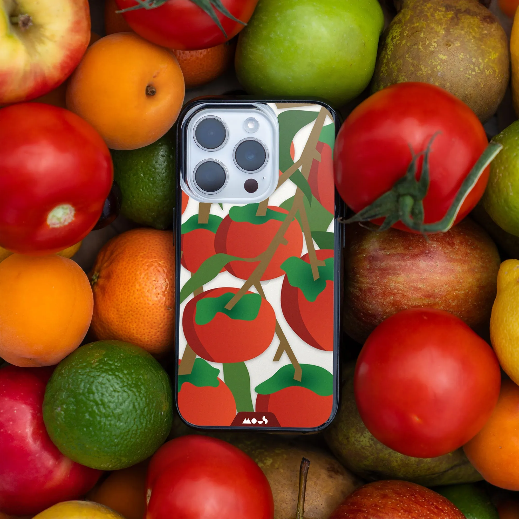 Fruits Printed Phone Case – Tomato