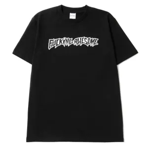Fucking Awesome Puff Outline Logo T-shirt / Black