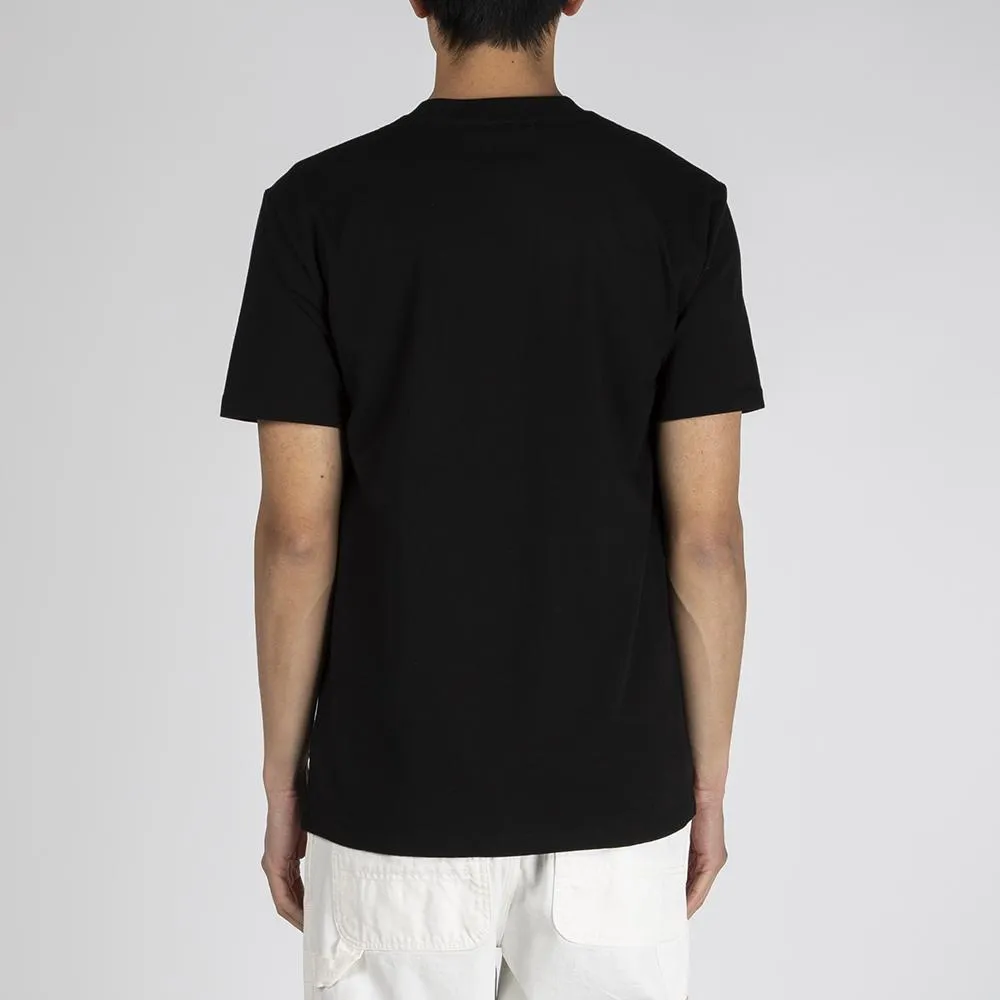 Fucking Awesome Puff Outline Logo T-shirt / Black