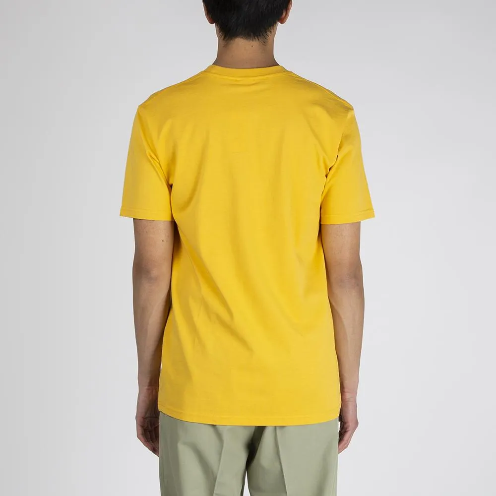 Fucking Awesome Puff Outline Logo T-shirt / Gold